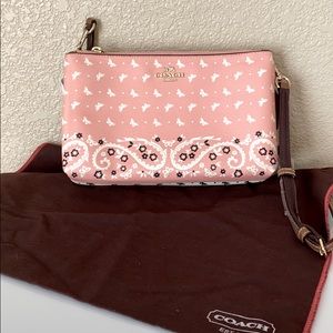 Coach two tone small cross body purse. BWT